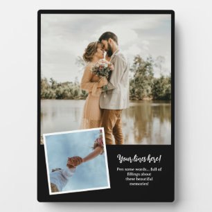 Customisable Photo for Couple or Family Plaque