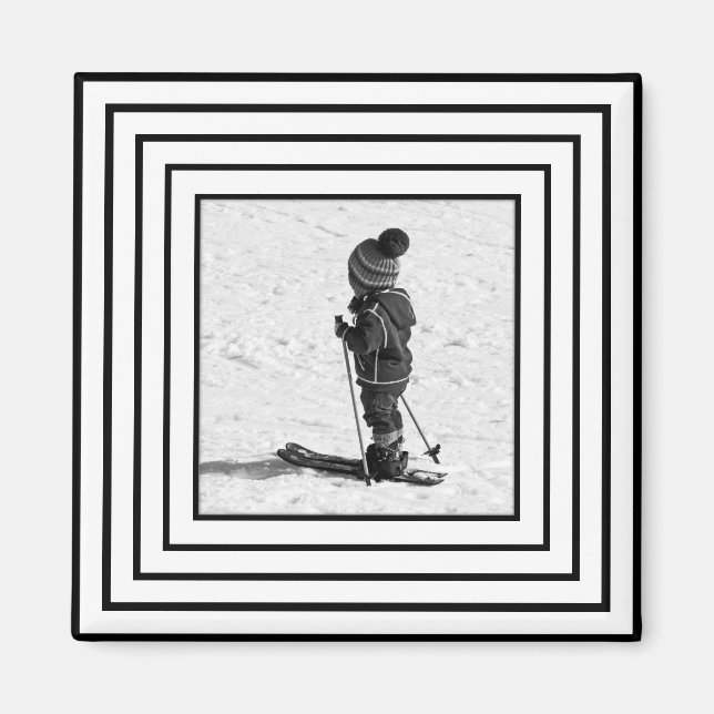 Customisable Photo Frame Magnet (Front)