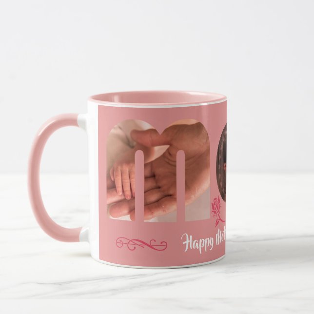 Customisable Photo Mother's Day Combo Mug (Left)