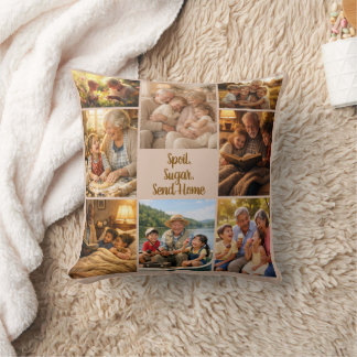 Customisable Photo Pillow - Grandparents