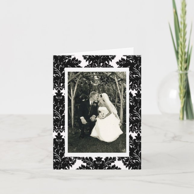Customisable Photo Thank You Card (Front)