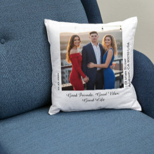 Customisable Photo Upload Personalised Memory Cushion
