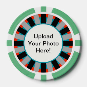 Customisable Photo Upload Poker Chips