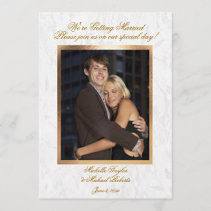 Customisable Photo Wedding Invitation