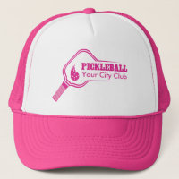 Customisable Pickleball Club Pink