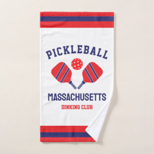 Customisable pickleball hand towel