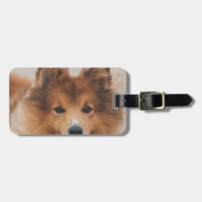 Customisable Picture Luggage Tag (Front Horizontal)