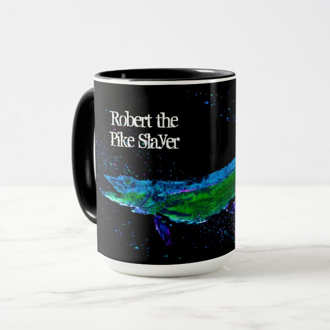 Customisable Pike - 15 oz. Mug (Front Left)