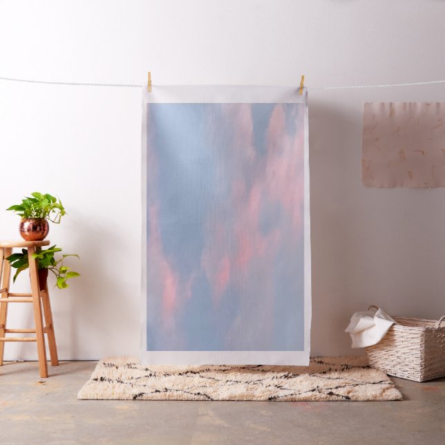 Customisable Pink Clouds Fabric (In Situ)