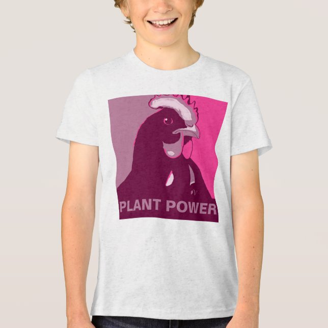 Customisable! Pink Pop Art Inspired Chicken Tshirt (Front)