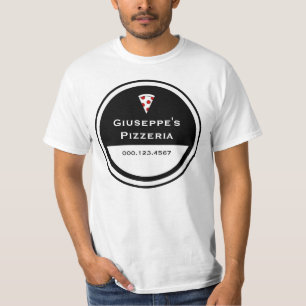 customisable pizzeria T-Shirt
