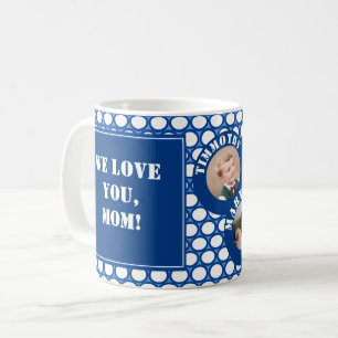 Customisable Polka-Dot Mother's Day Mug