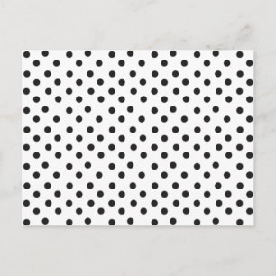Customisable Polka Dots Postcard