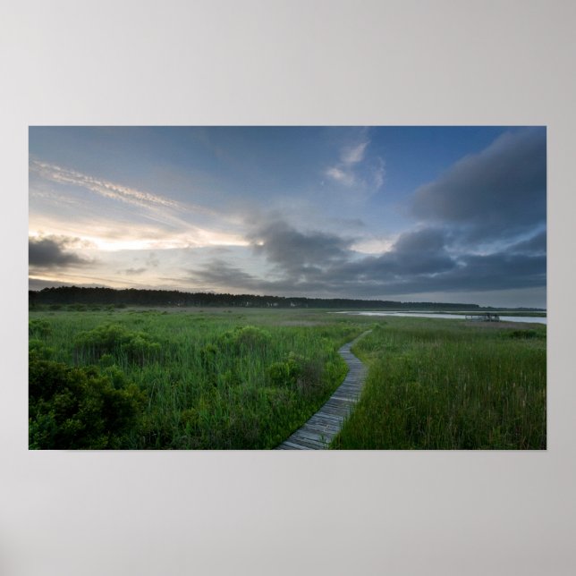 Customisable Poster: Outer Banks Boardwalk Poster (Front)