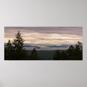 Customisable Poster: San Juan Islands Pano Poster