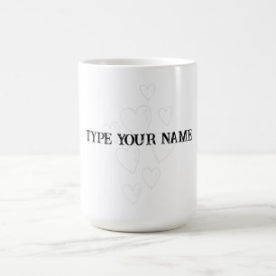 Customisable Product Add Your Own Text or Design Coffee Mug