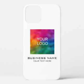 Customisable Promotional Business Logo Template iPhone 12 Case