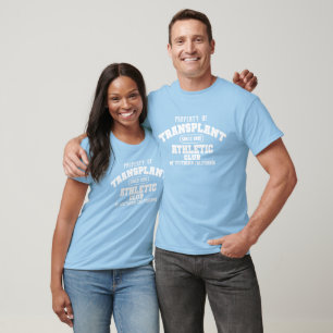Customisable Property of Transplant Athletic Club T-Shirt