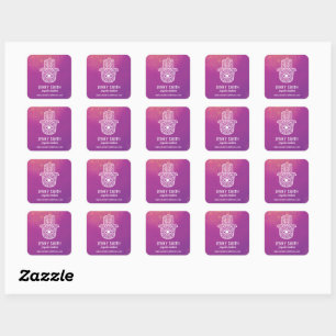 Customisable Psychic Hamsa Stickers