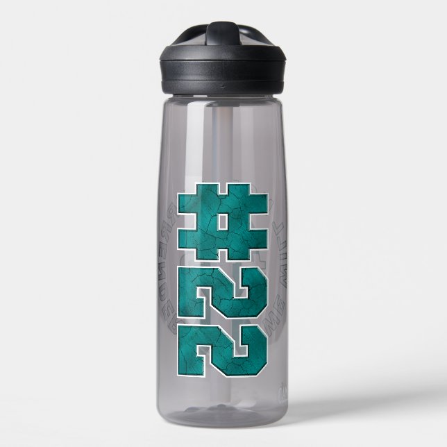 Customisable PTSD Awareness  Water Bottle (Front)