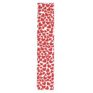 Customisable Puffy Hearts Medium Table Runner