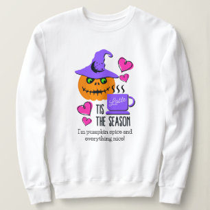 Customisable Pumpkin Spice Halloween Sweatshirt