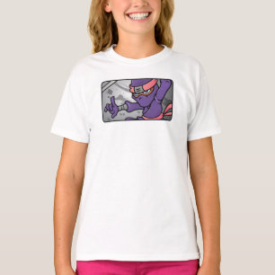Customisable Purple Ninja Design T-Shirt