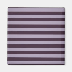 Customisable Purple Stripes Magnet