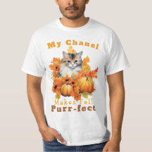 Customisable Purr-fect Autumn Cat Chanel
