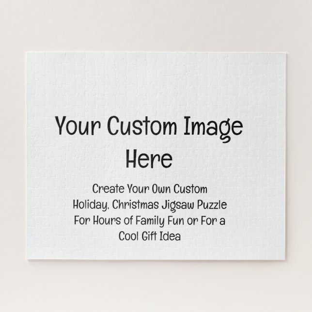 Customisable Puzzles, Create Your Own Design Jigsaw Puzzle (Horizontal)