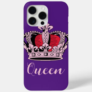 Customisable Queen Crown iPhone 15 Pro Max Case