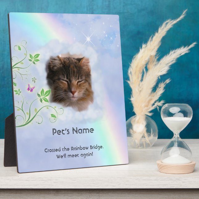 (Customisable) Rainbow Bridge Plaque (Side)