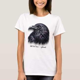 Customisable Raven Head T-Shirt