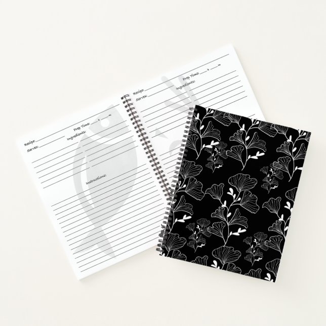 Customisable recipe Notebook | Stylish  (Inside)