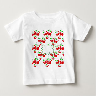 Customisable red cherry pattern accessories LeahG Baby T-Shirt