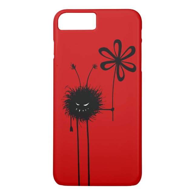 Customisable Red Evil Flower Bug Case-Mate iPhone Case (Back)