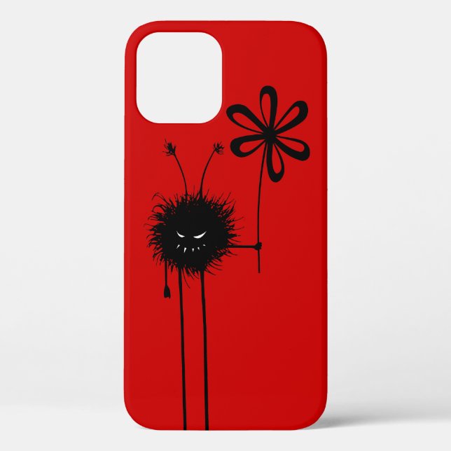 Customisable Red Evil Flower Bug Case-Mate iPhone Case (Back)