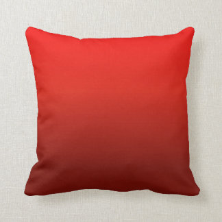 Customisable Red Gradient Pillow