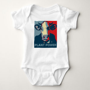 Customisable Red White Blue Pop Art Cow Jumper Baby Bodysuit