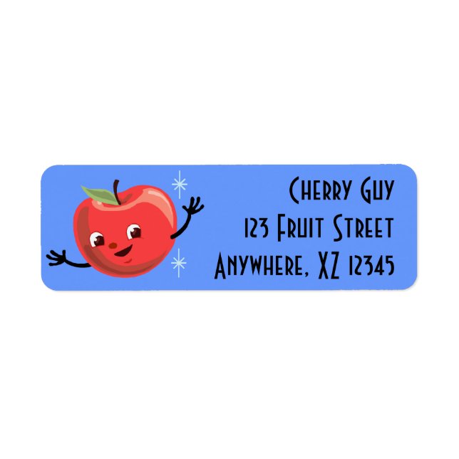 Customisable Retro Cherry Guy (Front)