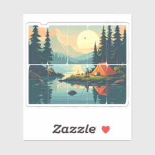 Customisable Retro Touch Grass Outdoors Typography