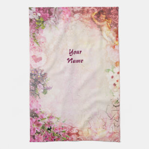 (Customisable) Romantic Tea Towel