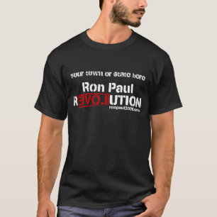 Customisable Ron Paul Revolution T-Shirt