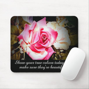 Customisable Rose Mouse Pad
