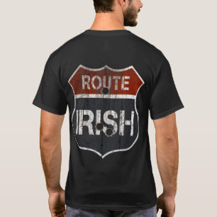 Customisable "ROUTE IRISH SIGN" T-Shirt