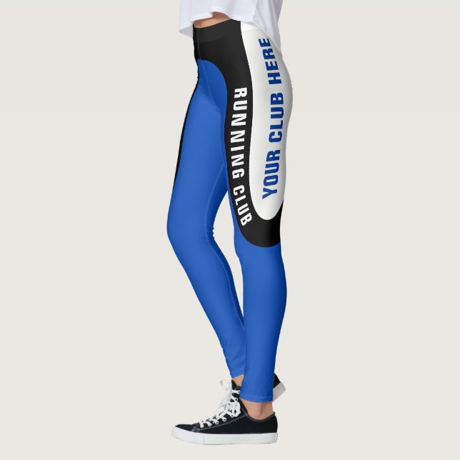Customisable Running Club Leggings Version 2 (Left)