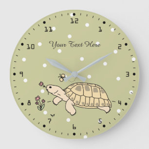 Customisable Russian Tortoise Clock