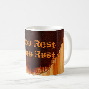 Customisable Rust Art Cool Fun Unique Coffee Mug