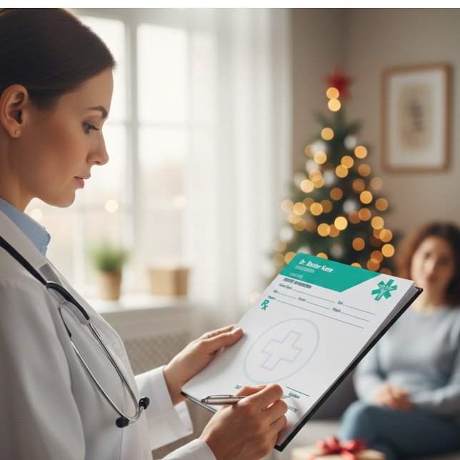 Customisable RX Pad for Doctors - Prescription Pad (Custom Prescription Pad Template | Editable RX Notepad )