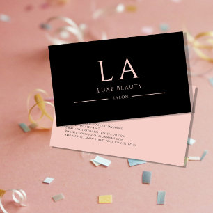 Customisable Salon, Hair Stylist, Beauty & Spa Car Business Card